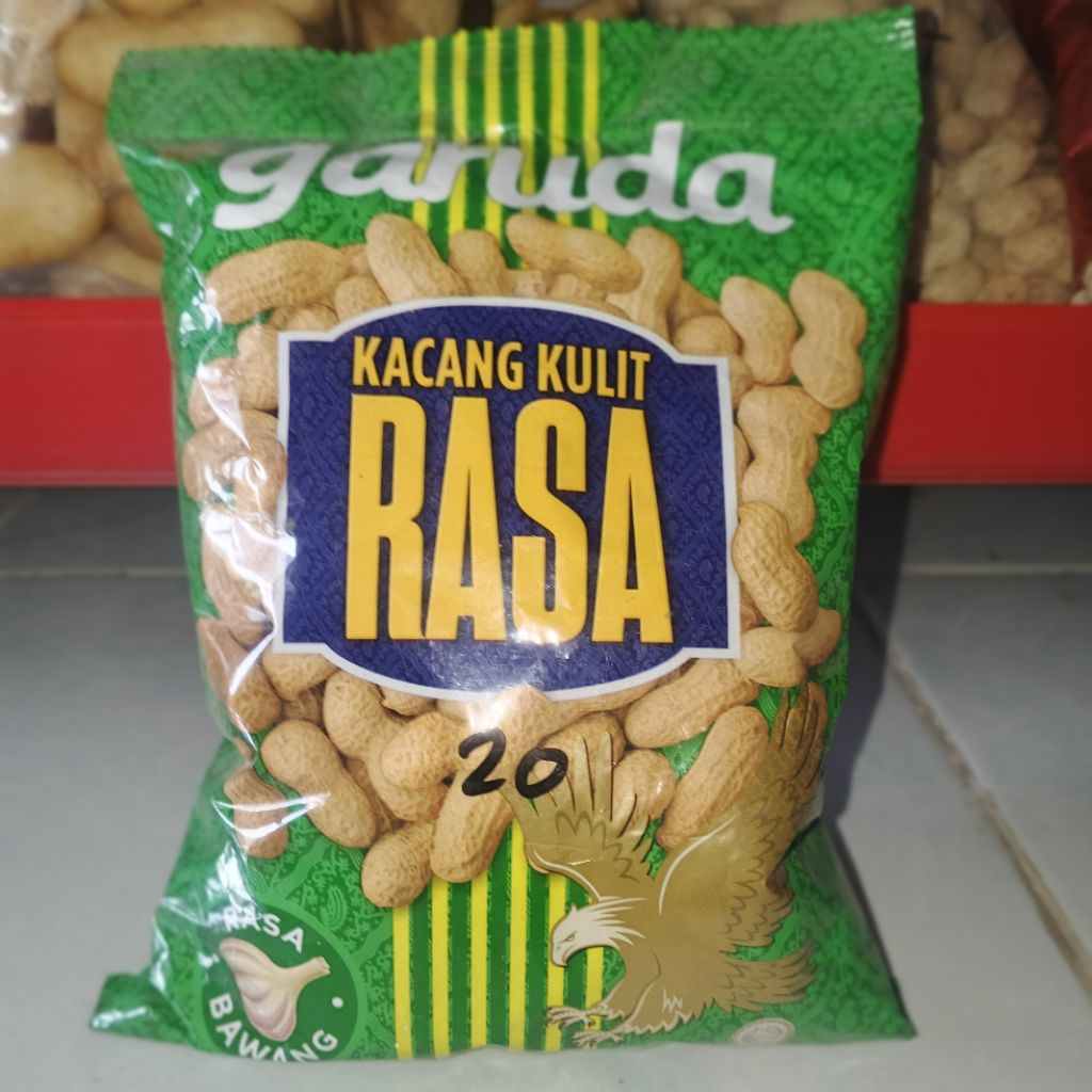 

kacang kulit Garuda rasa bawang