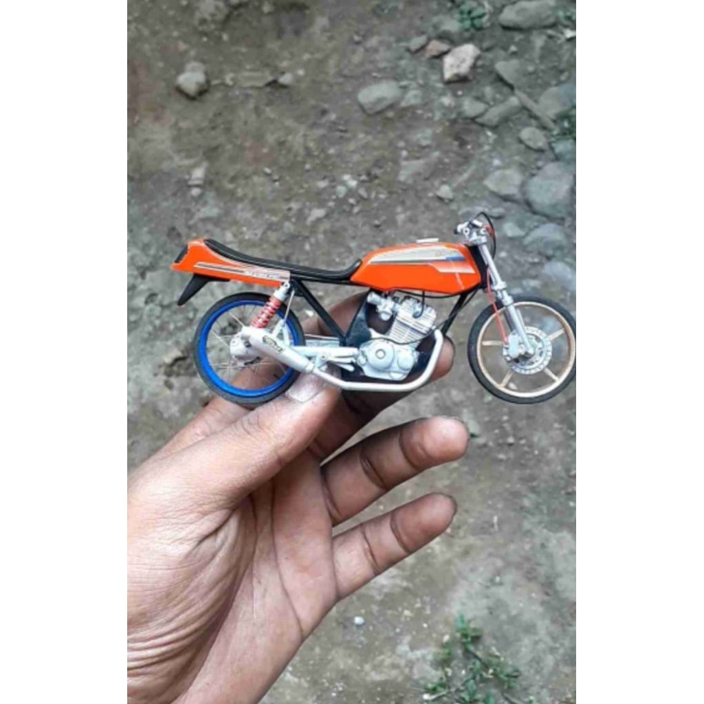 diecast mainan surex Honda gl pro motor modif