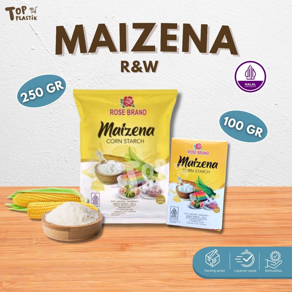 

Maizena Rose Brand Corn Starch 250 GR pengental