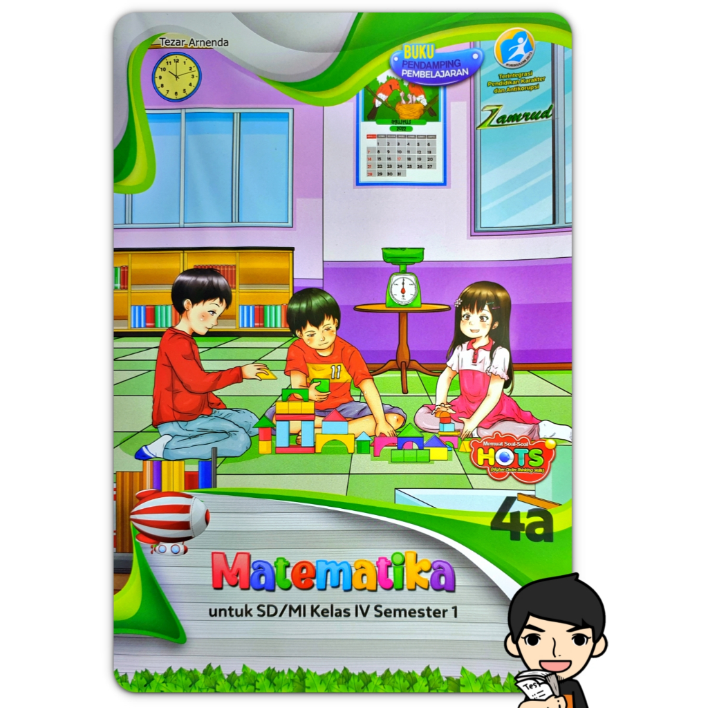 LKS MATEMATIKA SD/ MI KELAS 4 SEMESTER 1 K13 | Zamrud PUTRA NUGRAHA