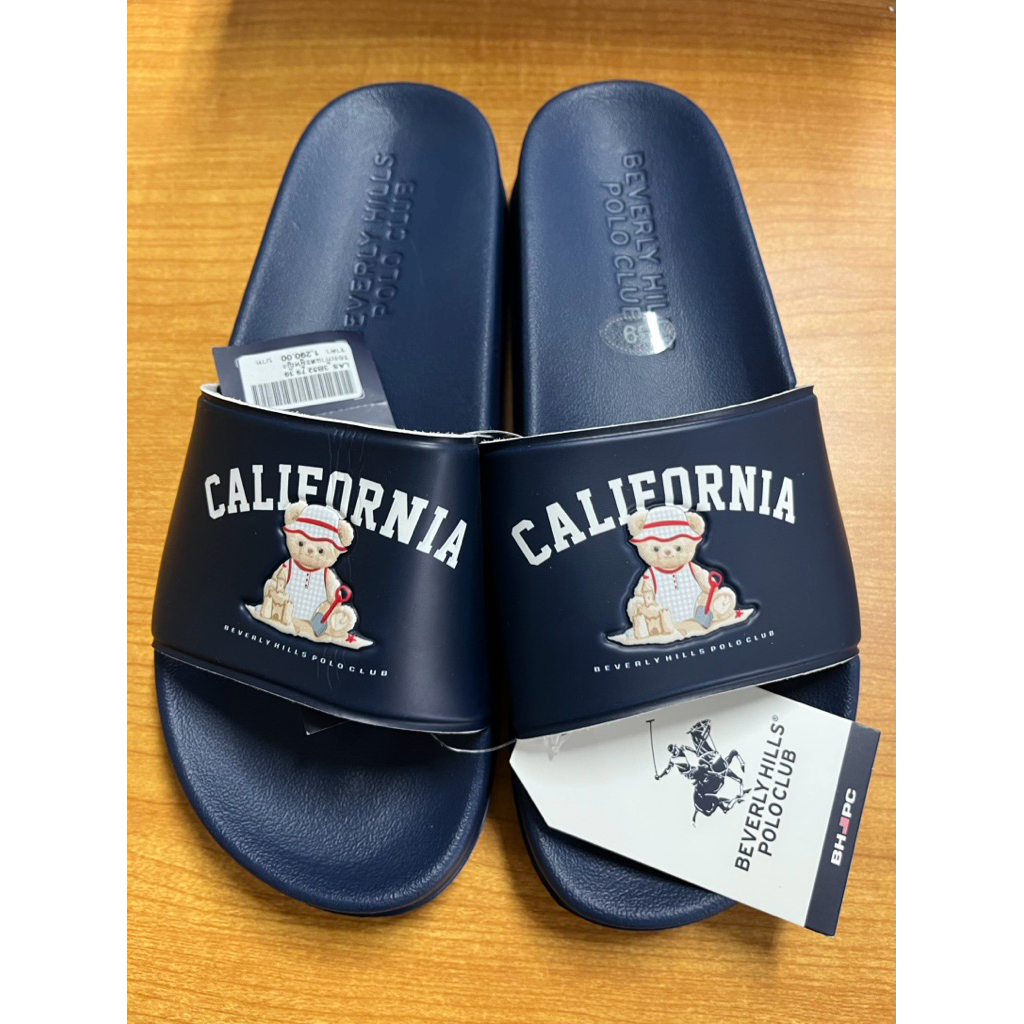 READY SENDAL WANITA BEVERLY HILLS POLO CLUB THAILAND UK 39 NAVY / SENDAL WANITA ORI POLO THAILAND / 