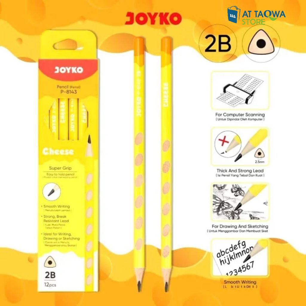 

Pensil Joyko P-8143 Cheese 2B