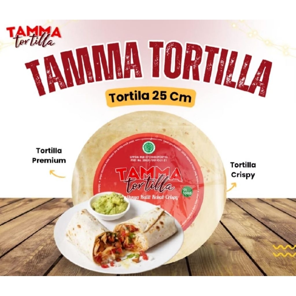 

Tortilla Besar tamma tortilla wrap kulit kebab