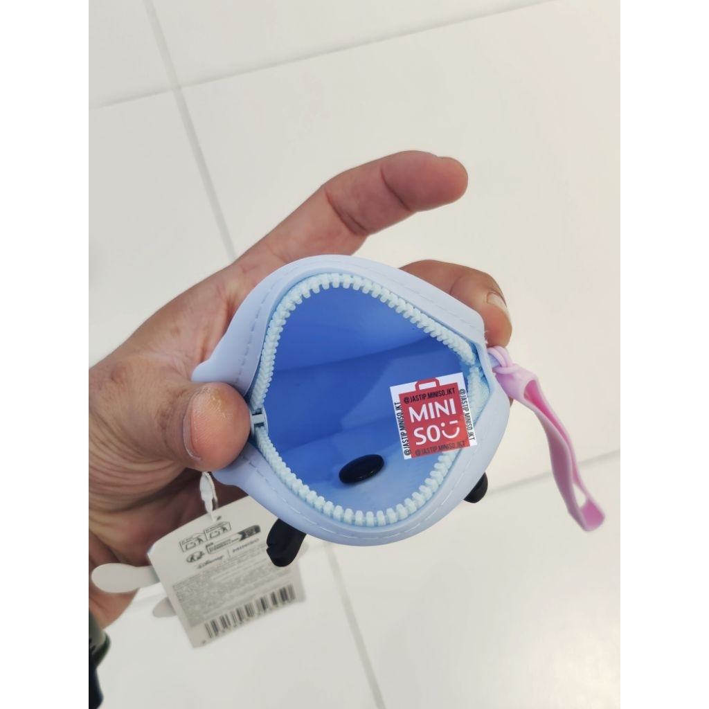 MINISO Dompet Koin Silikon / Silicone Coin Purse DISNEY STITCH Collection (9.8x9x2.8cm) STITCH /