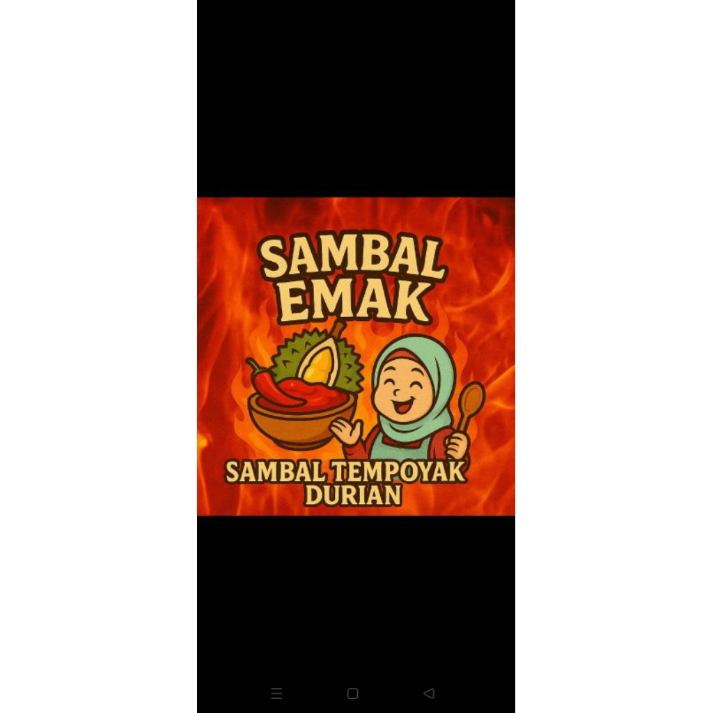 

sambal tempoyak durian