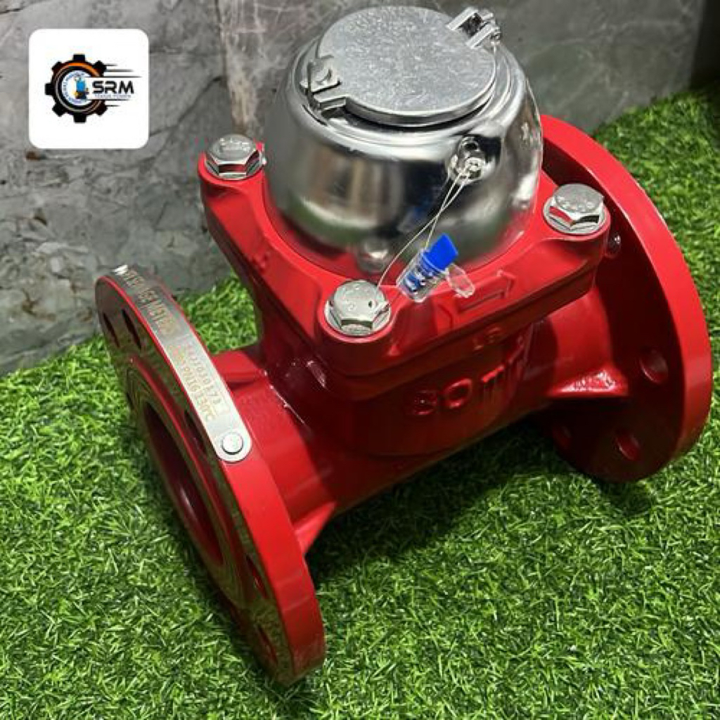 Flow Meter air Limbah 2,5 inch DN65 Water Meter Air Kotor 2 1/2" DN65