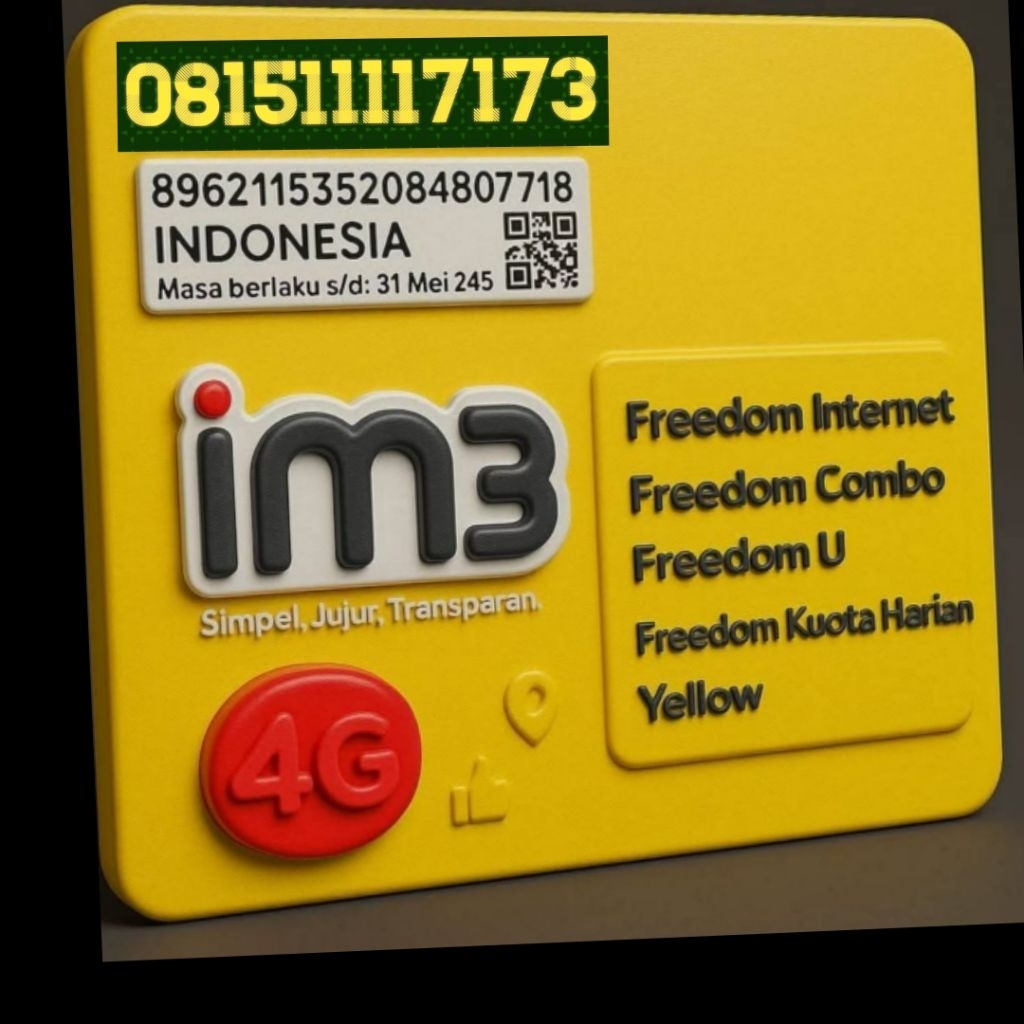 Kartu Perdana Indosat Nomor Cantik – Pilihan Nomor Menarik & Mudah Diingat