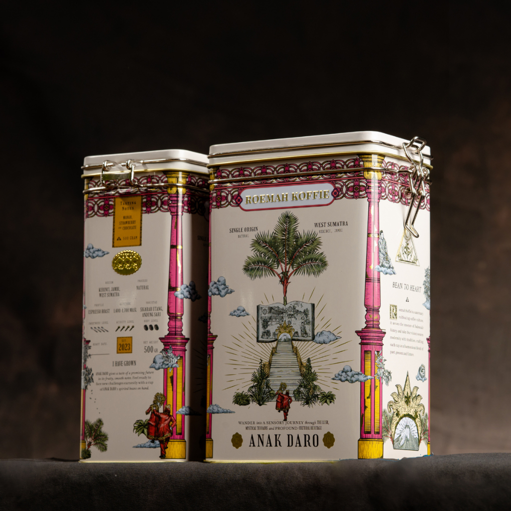 

Anak Daro Koffie Tins - Roemah Koffie Exclusive Coffee Beans