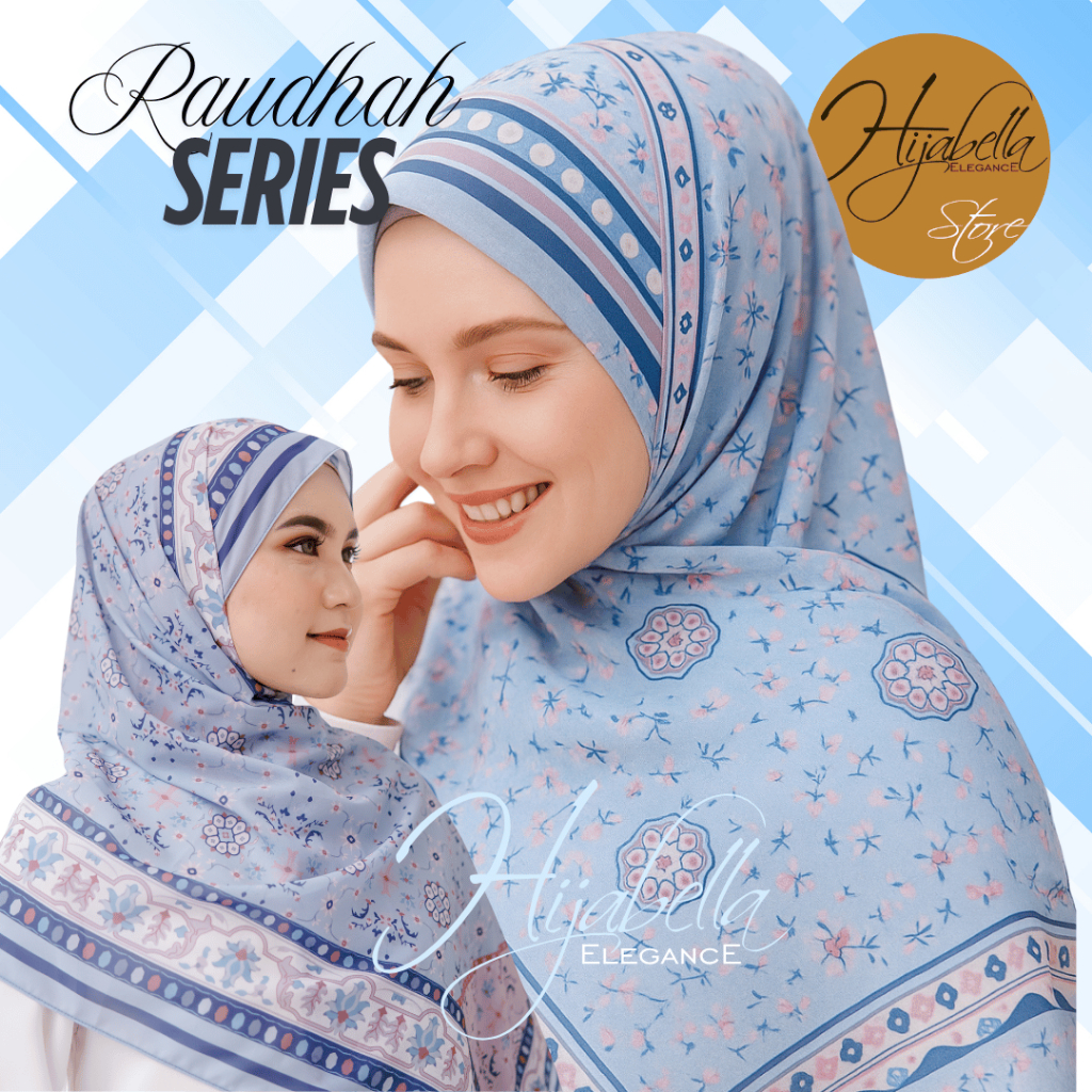 Hijabella - Pashmina Raudhah Floral Series