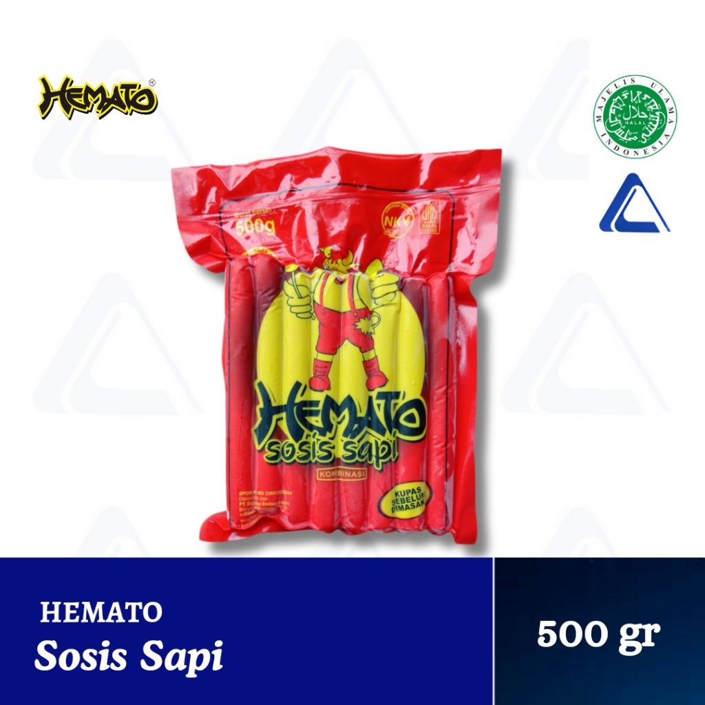 

Hemato Sosis Sapi 500 gr