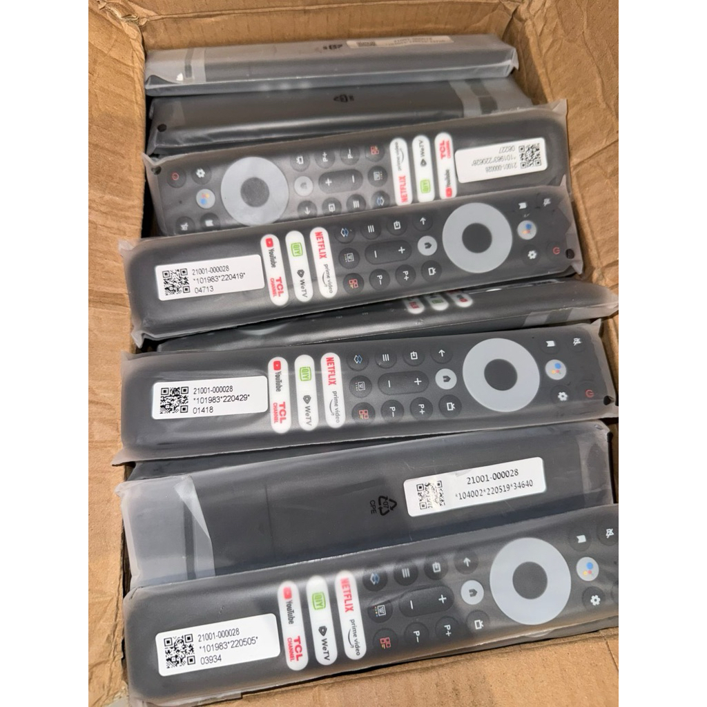 REMOTE ORI REMOT TCL ANDROID SMART TV ORIGINAL