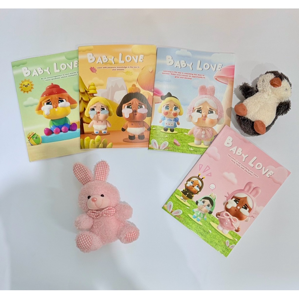 

Buku Tulis 38 Lembar Crybaby | POPMART @1pak isi 10buku