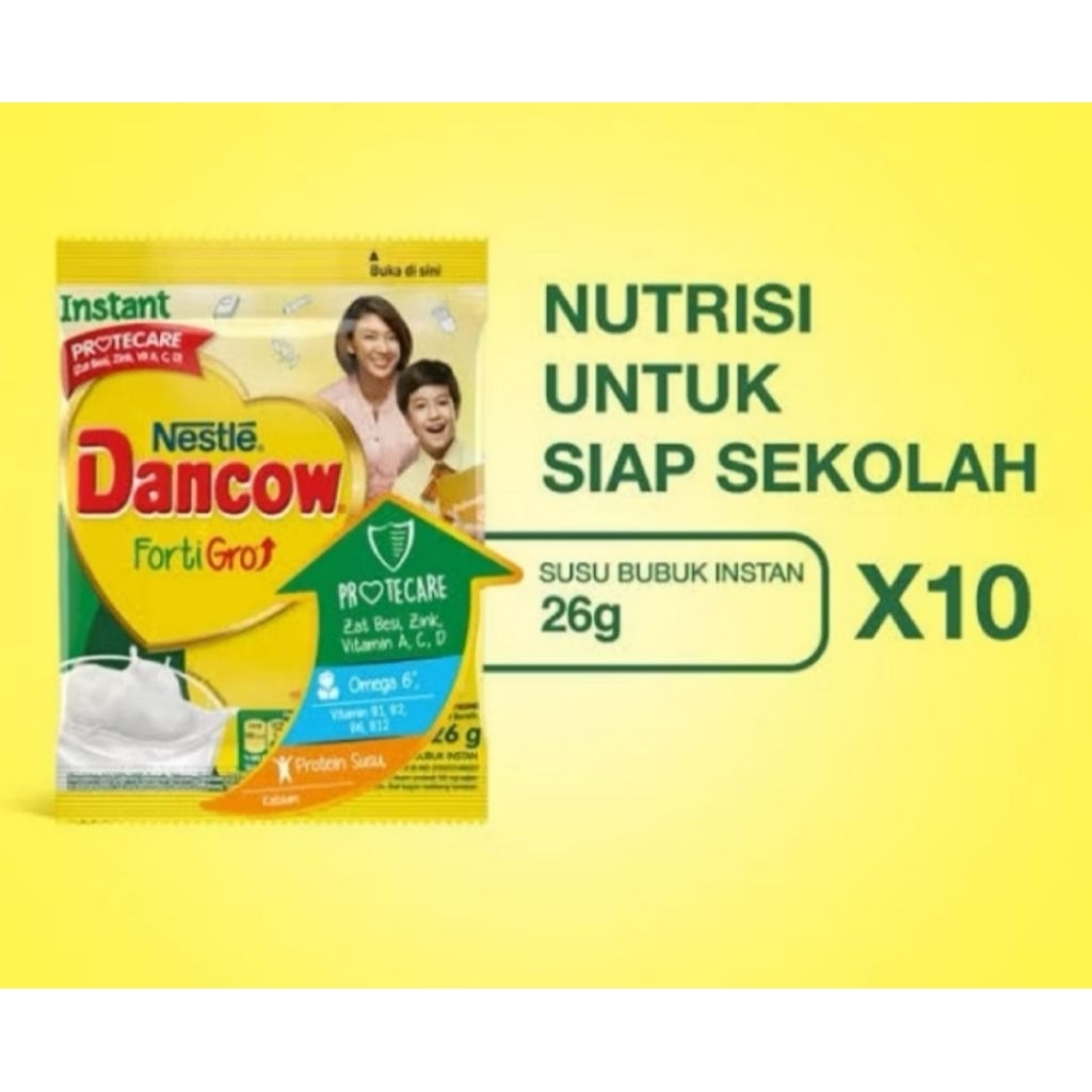 

DANCOW INSTAN FORTIGRO 26gram