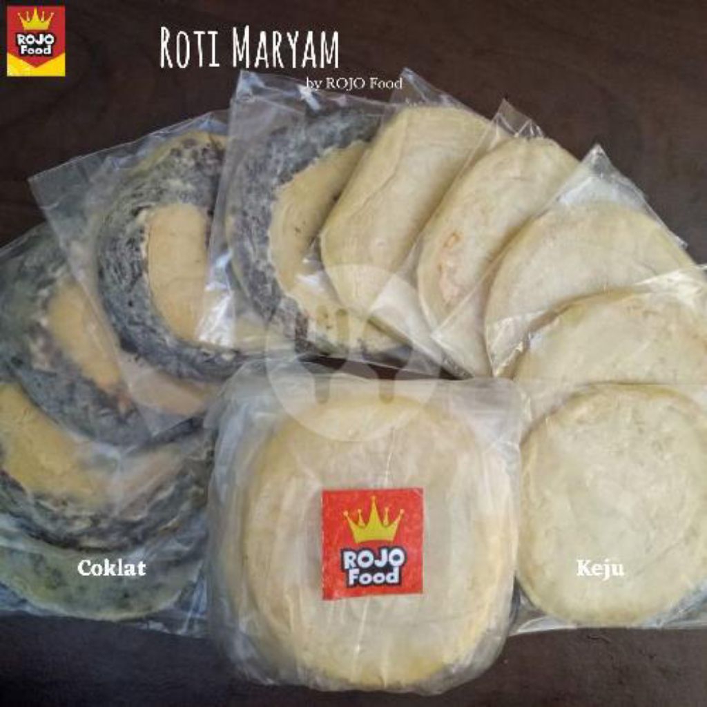 

Roti Maryam / Canai ROJO mix coklat-keju isi 10 pcs