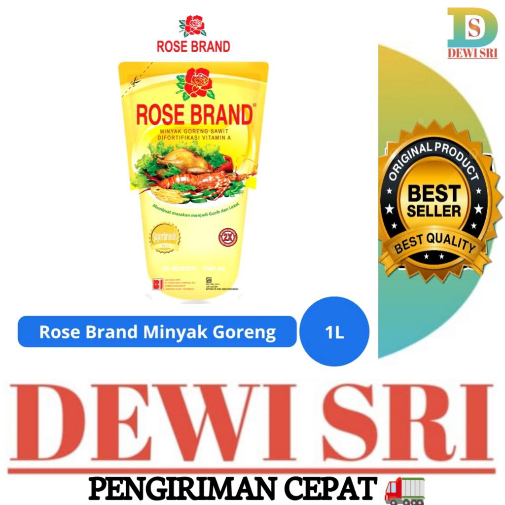 

ROSEBRAND 1L Minyak Goreng Kemasan Pouch