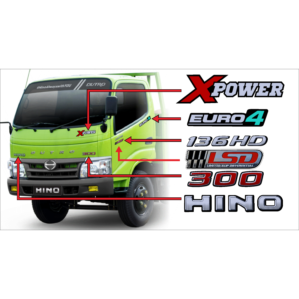 HINO 300 EURO4 LSD {LIMITED SLIP DIFFERENTIAL}