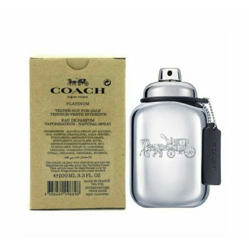 Original parfum Coach Platinum tester edp 100ml
