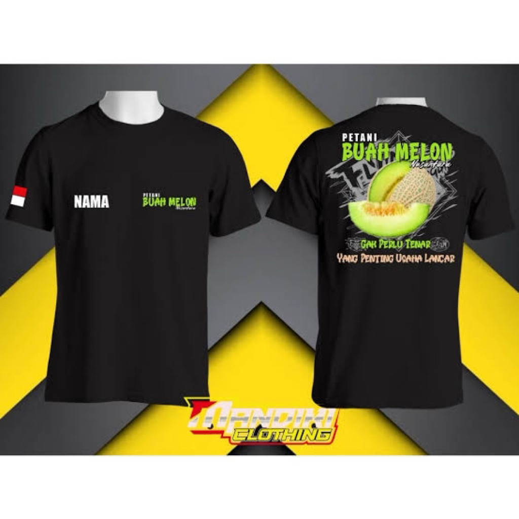 KAOS-TSHIRT PETANI HUAH MELON