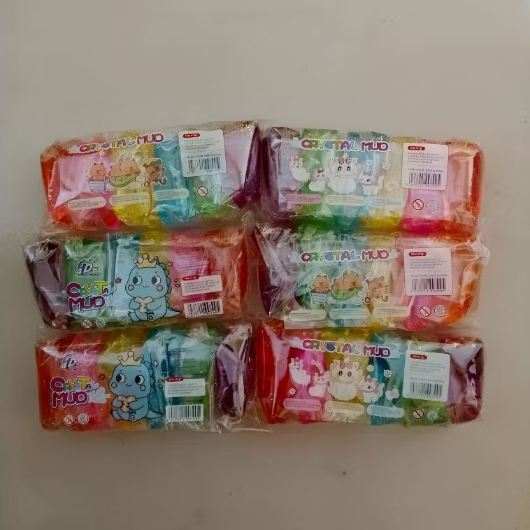 Slime Crystal Mud | Slime Bantal Mud