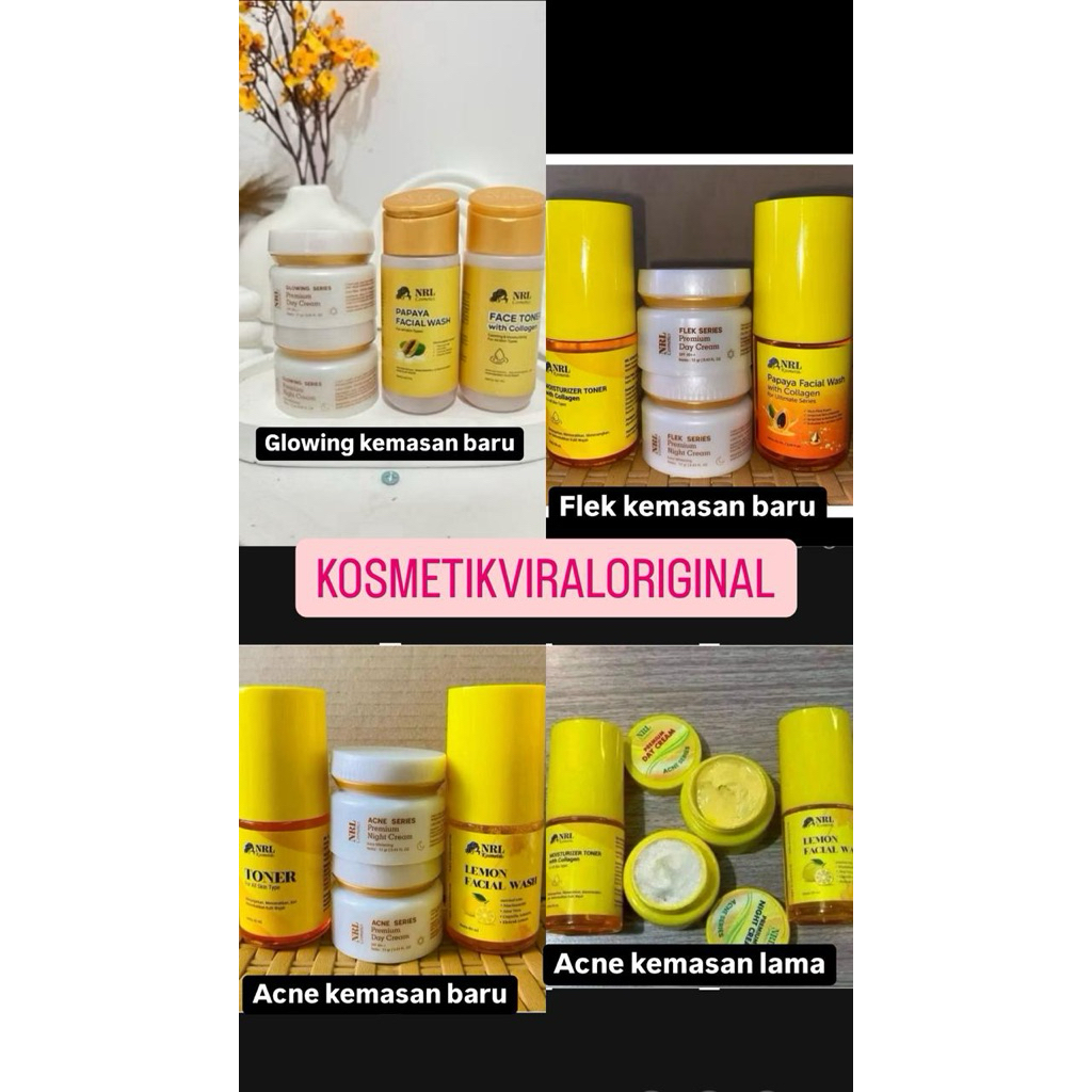 CREAM NRL ORIGINAL ASLI PEMUTIH AMPUH MENGOBATI JERAWAT FLEK GLOWING AMAN BPOM ZAMZAM