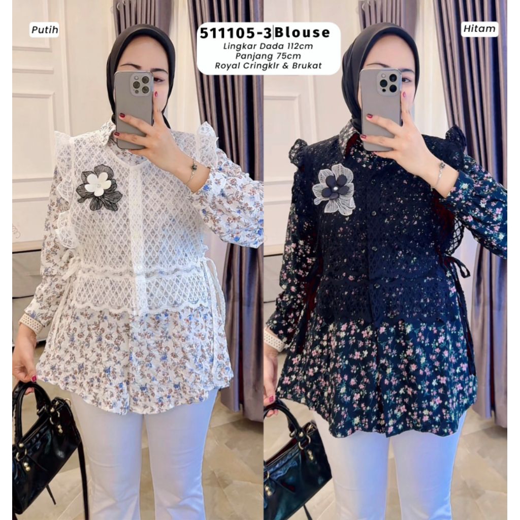 ATASAN EXTU CRINKLE CEY MIX RENDA