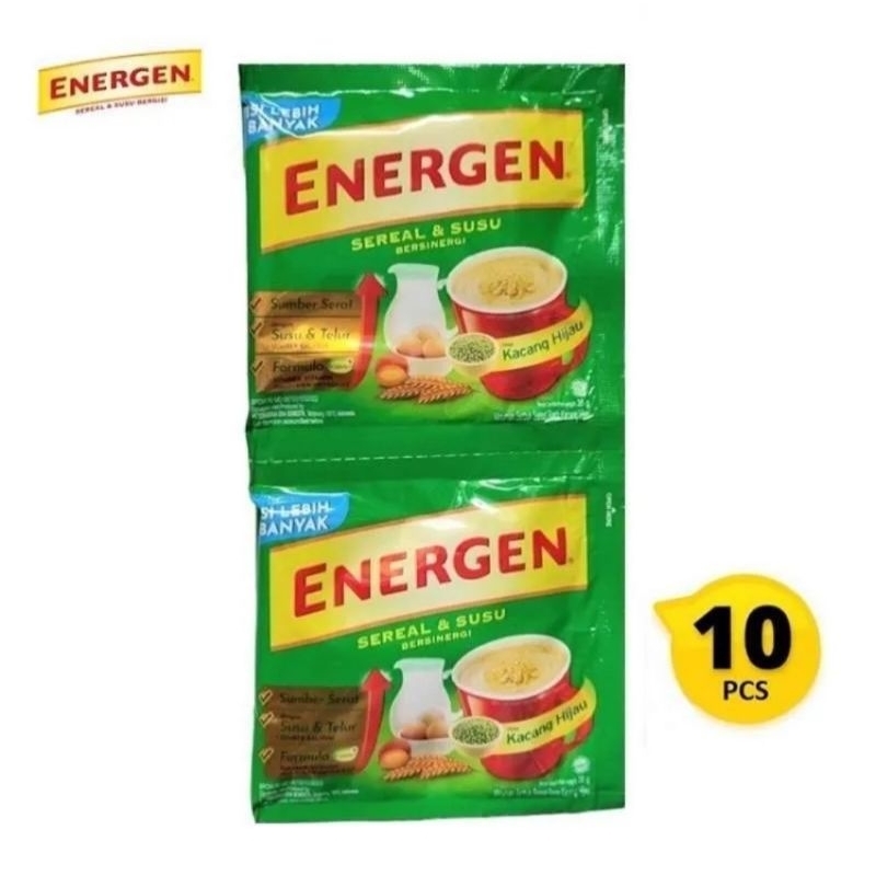 

ENERGEN SEREAL KACANG HIJAU 10 SACHET