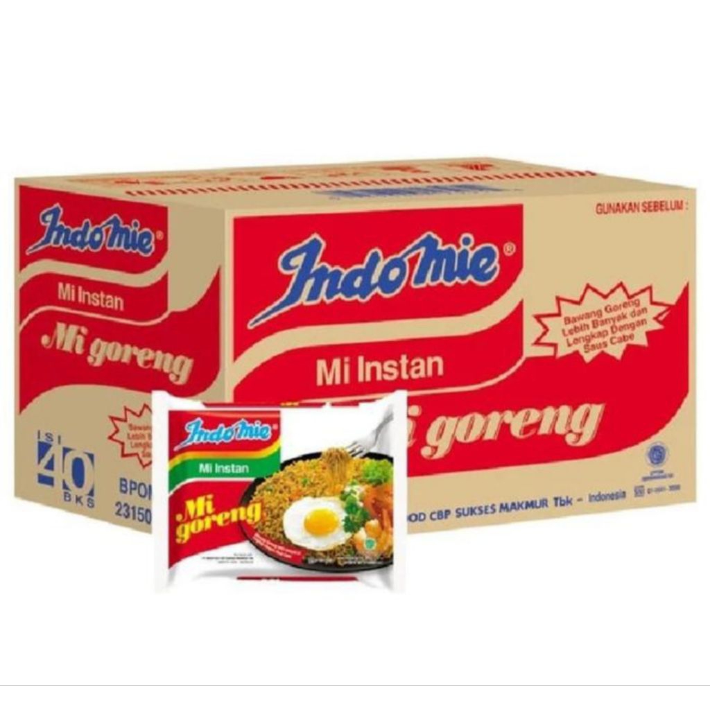 

Indomie Goreng 1 Dus Isi 40pcs