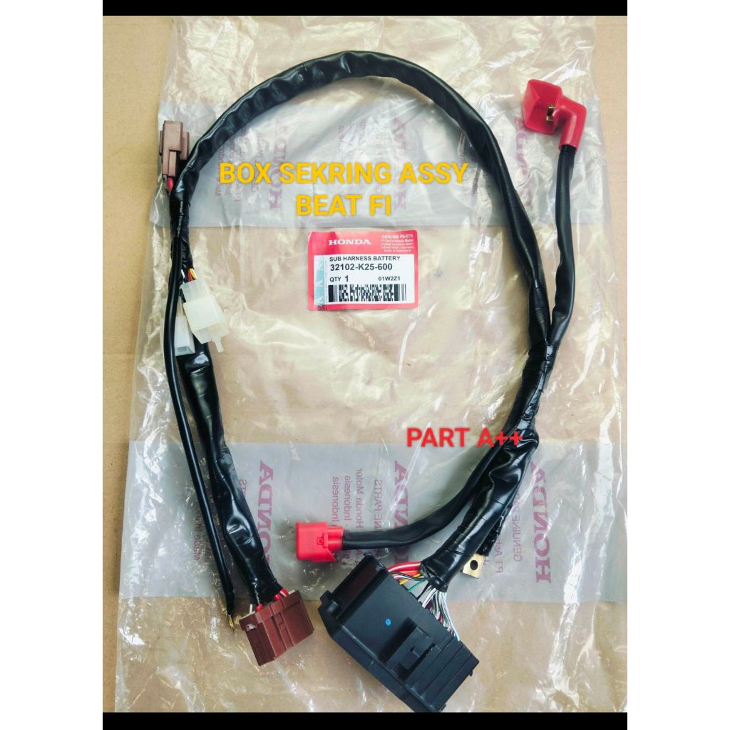 KABEL AKI BOX SEKRING ASSY HONDA BEAT FI K25