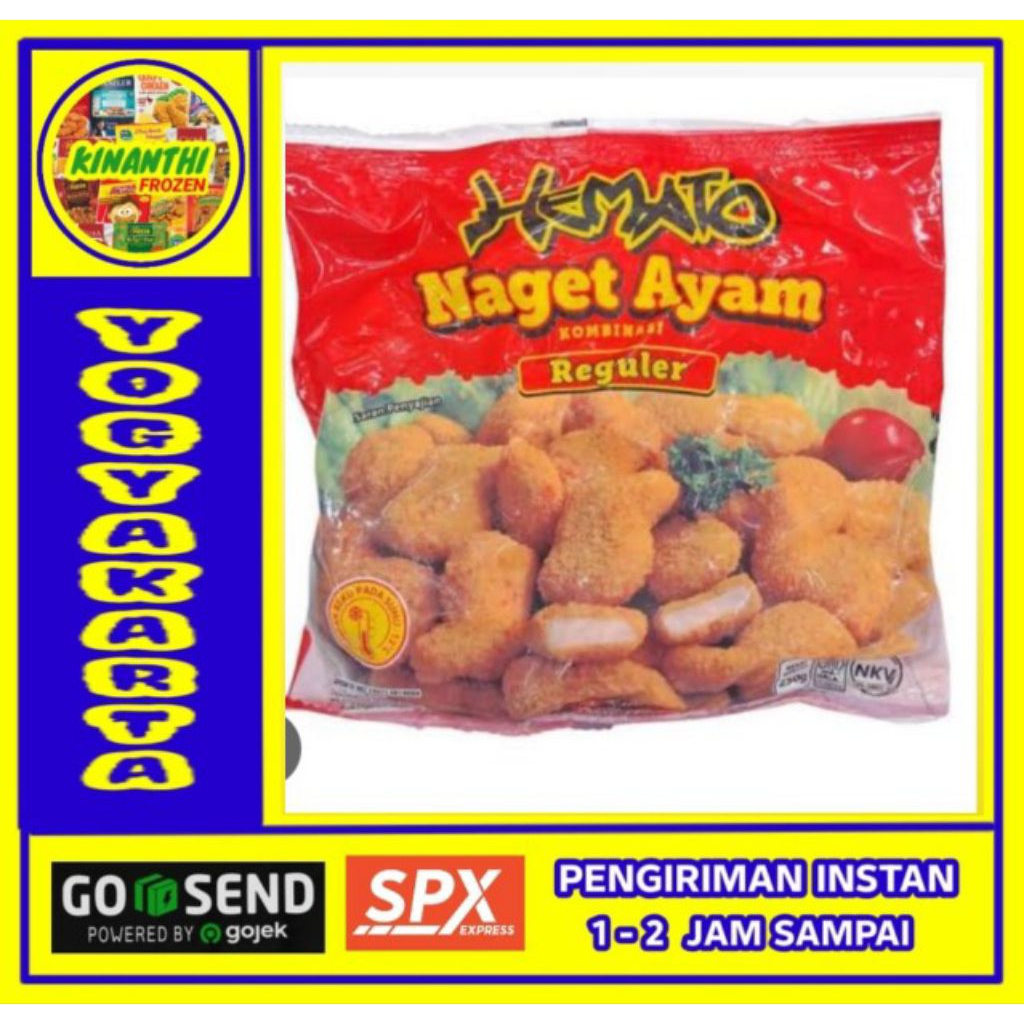 

Nuget ayam Hemato 250 gr,jogja frozen