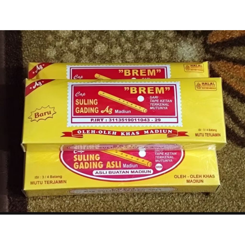 

Brem Suling Asli Madiun||isi 3 btg