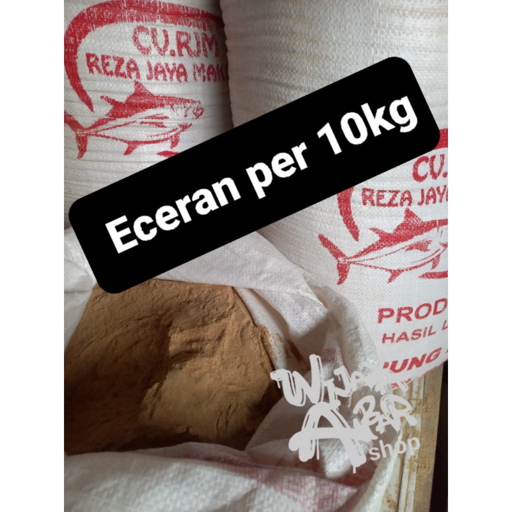 Tepung ikan protein tinggi pakan ternak bebek lele ayam 10kg