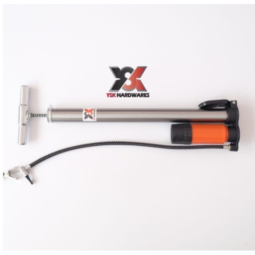 pompa sepeda dan motor YSK chrome