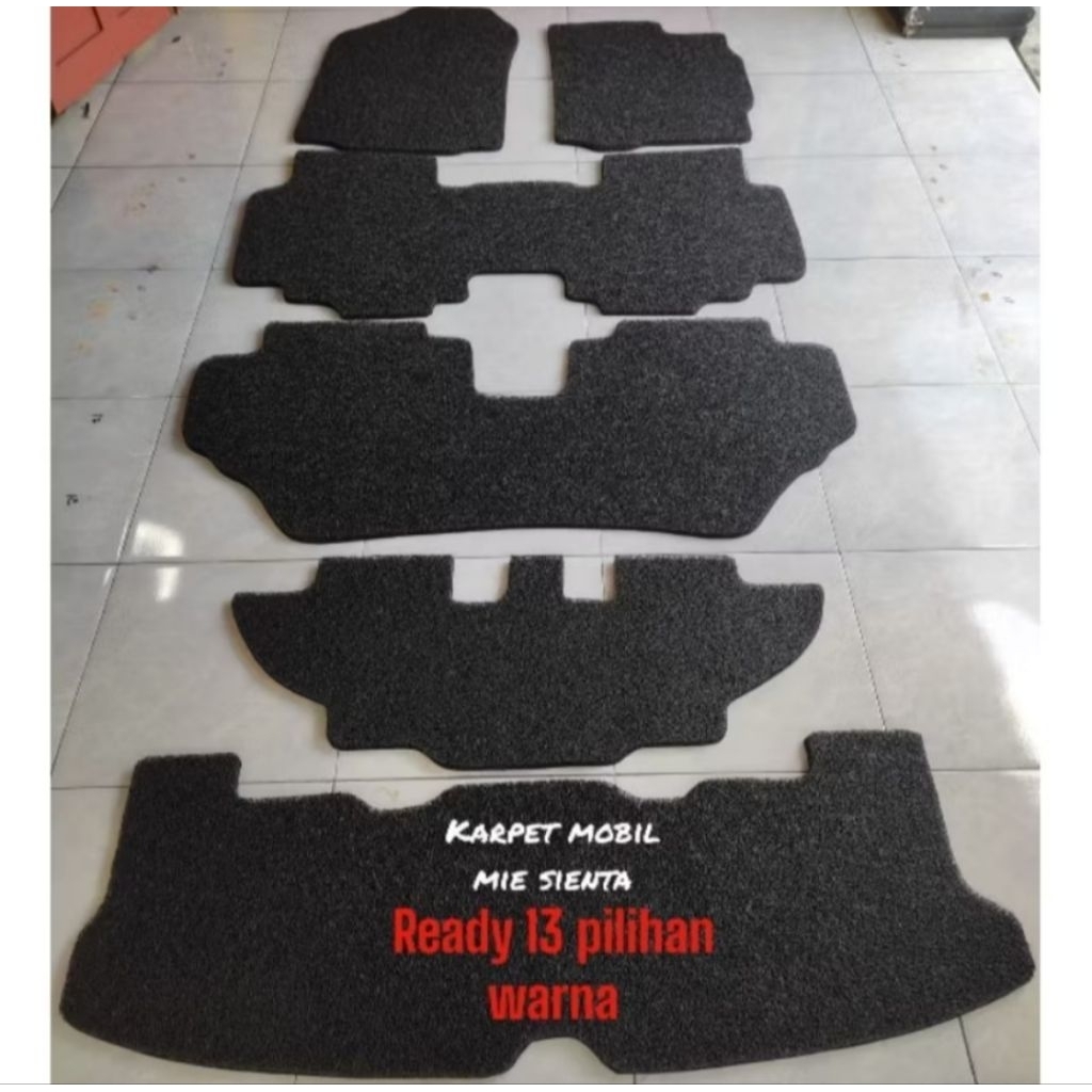 Karpet Mobil Mie Toyota sienta