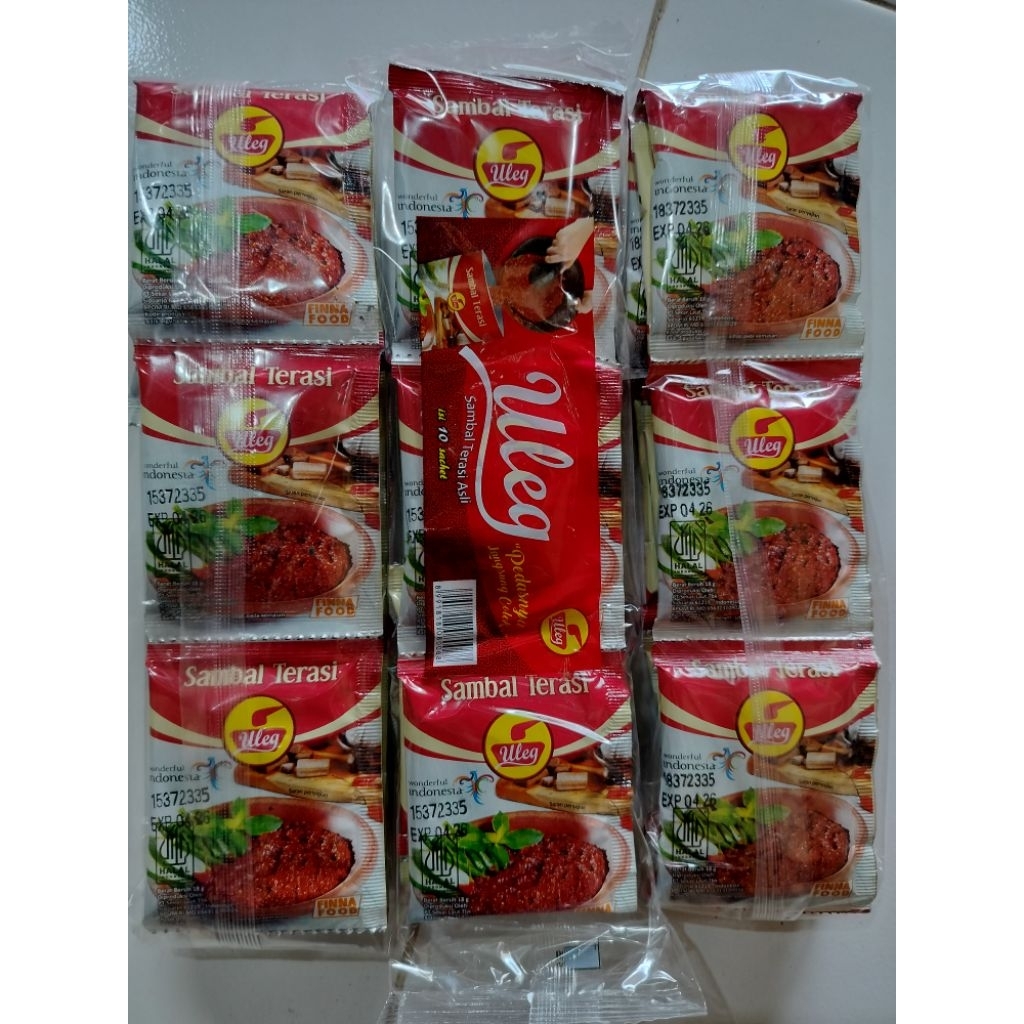 

ULEG Sambal Terasi Asli "Pedasnya Langsung Colek'