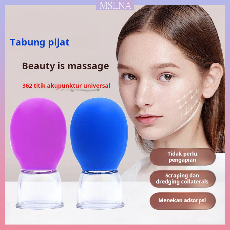 Alat Bekam Wajah Alat Pengangkat Wajah Alat Pijat Rumahan Cangkir Bekam Vakum Alat Bekam Silikon Kec