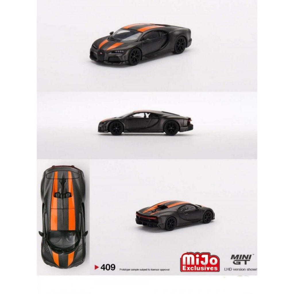 MINI GT 409 BUGATTI CHIRON SUPER SPORT 300+ WORLD RECORD  