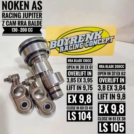 Noken As Racing Jupiter Z Vega R New Cam Roller Rra Blade 130Cc 200Cc-Boyrenk