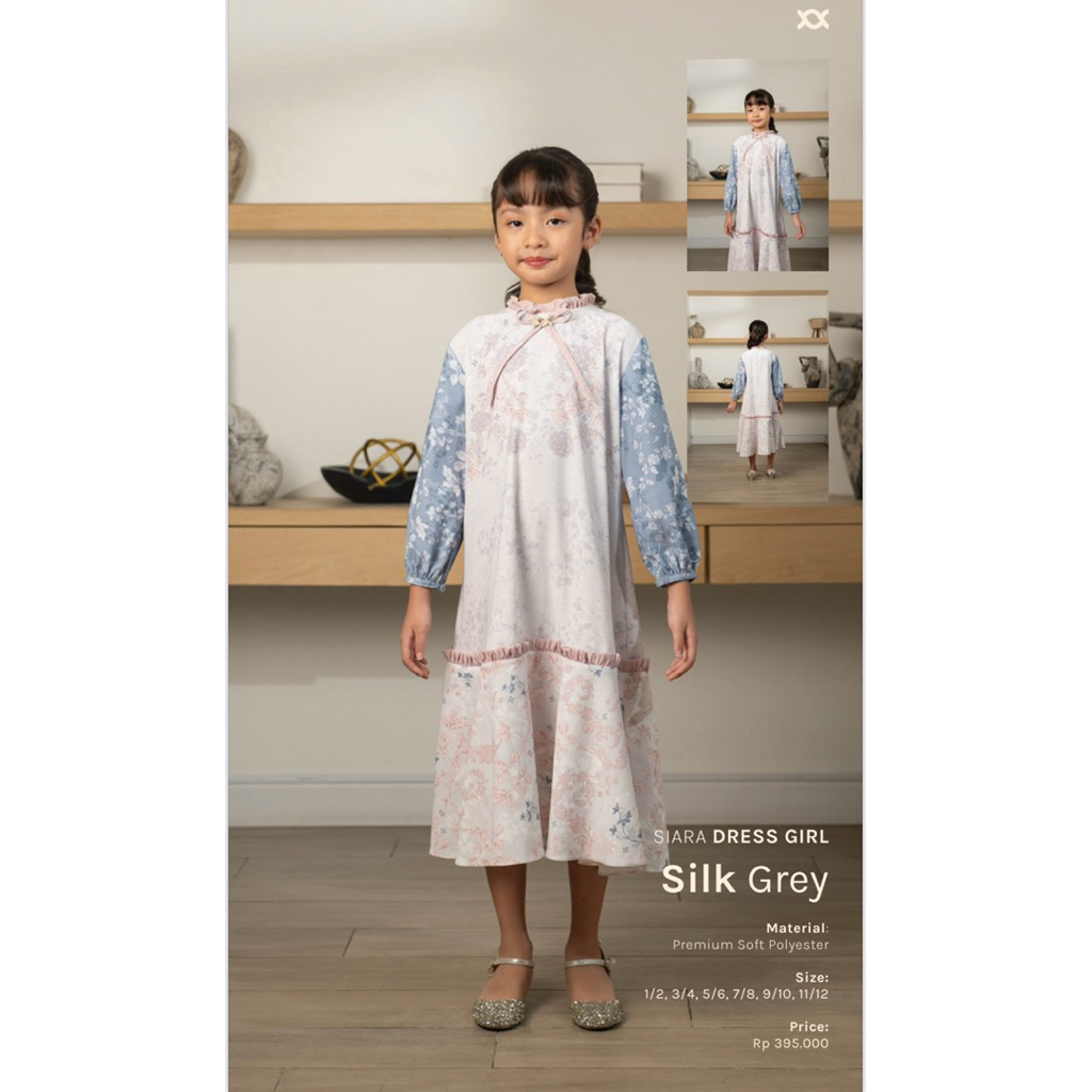 Wearing Klamby - Siara Dress girl (dress anak perempuan)