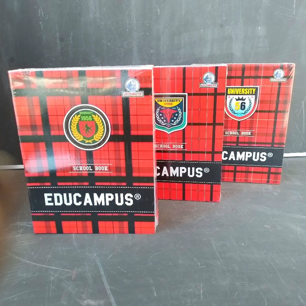 

Ay00! Buku Tulis Locomotif 58 Lembar Campus ( Pak 10 Buku ) [ Original ]
