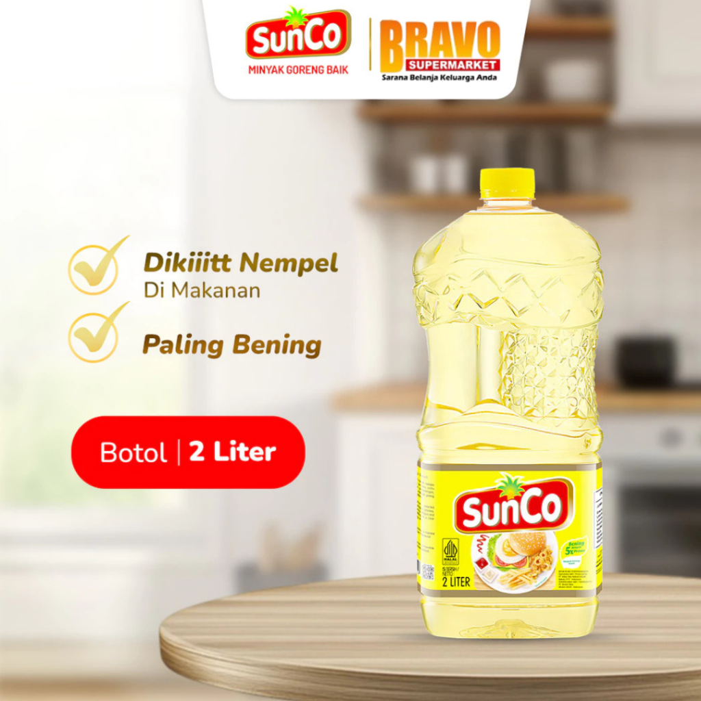 

Bravo Bojonegoro - Sunco Minyak Goreng Botol 2Liter