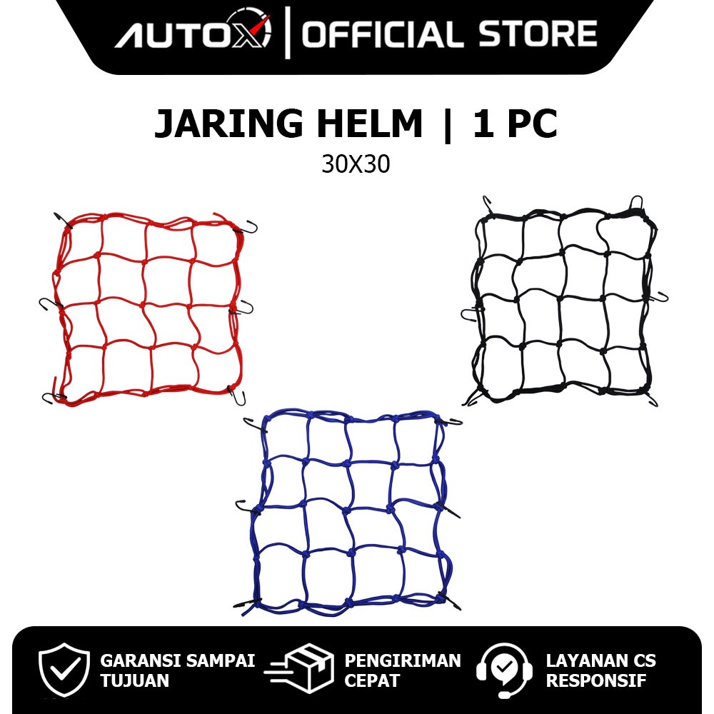 Jaring Helm Vario 125 150 & Beat Pop Street & Scoopy & Mio S M3 & Tiger & ADV & Supra & RX King & Gr