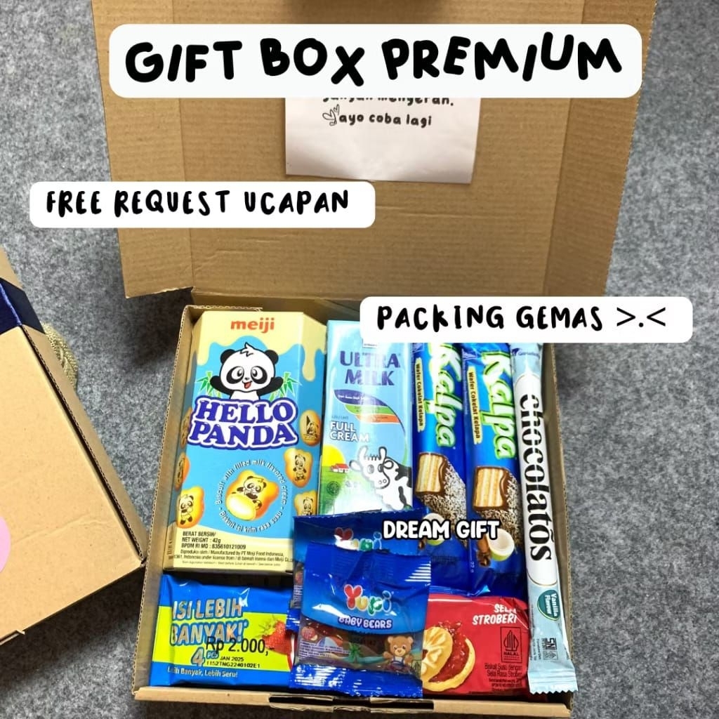 

Hampers Gift Snack Box Kado Ulang Tahun Valentine Anniversary