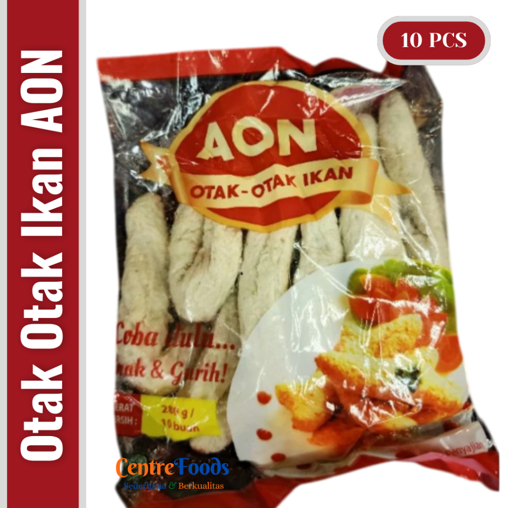 

Otak Otak Ikan - AON | isi 10 Pcs - 280gr [ Harga Per BKS ]