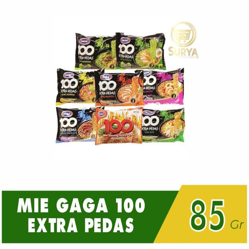 

Mie GAGA 100 EXTRA PEDAS - 85 GR