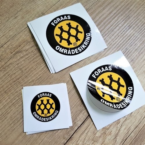 

Print Cetak Stiker Label - Bahan stiker vinyl anti air - Print and Cut - Ukuran A3+