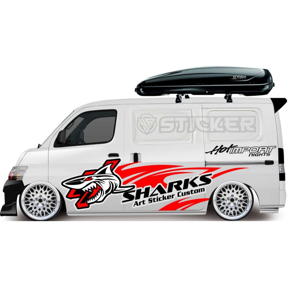 CUTTING STICKER TERBARU MOBIL GRANDMAX BLINDVAN GRANMAX MINI BUS SERENA AVP LUXIO DLL