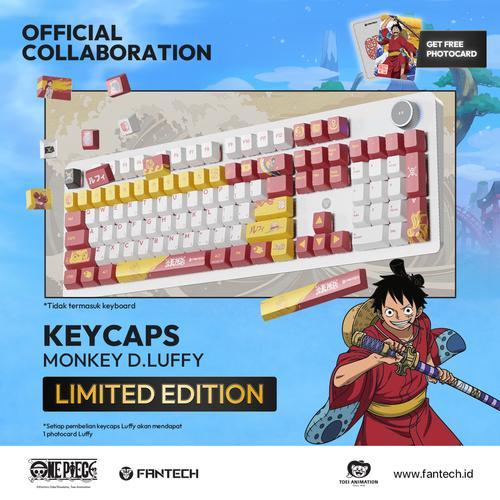 Fantech One Piece Keycaps SET LUFFY-ZORO-SANJI PBT DYE SUB Cherry Profile ACK02