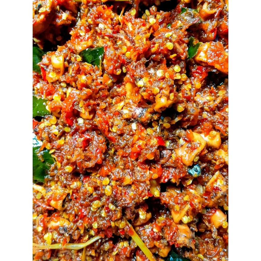 

Sambal Cumi Cabe Merah_200 Gram