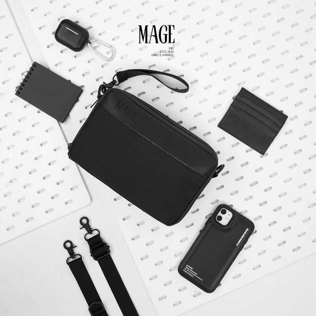 MAGE Cyclops Hand Bag | Tas Tangan Pria | Tas Selempang Premium | Bahan Filament Anti Bara