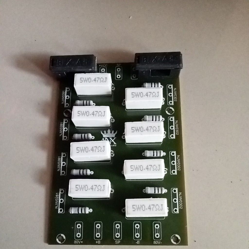 line pcb final power 4 set 8 transistor